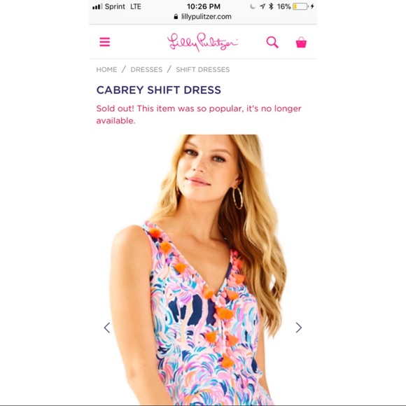 NWT Lilly Pulitzer Cabrey Shift Pina Colada Club - Picture 7 of 8
